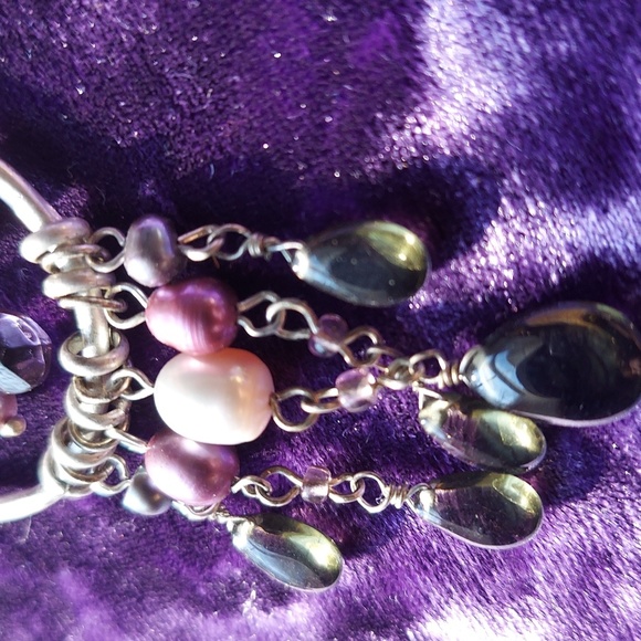 Women's Dangle Earrings - Picture 3 of 5